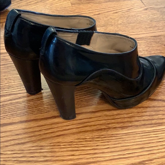 Todd black leather booties - Picture 3 of 10